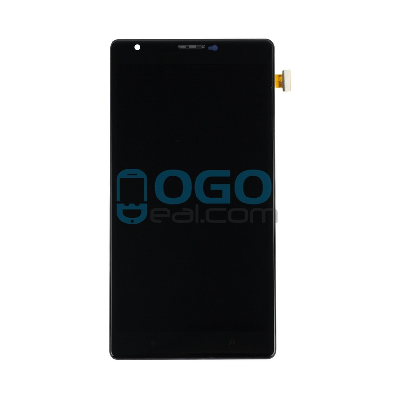 Illustration for article titled LCD & Digitizer Touch Screen Assembly With Frame Replacement for Nokia Lumia 1520 - Black